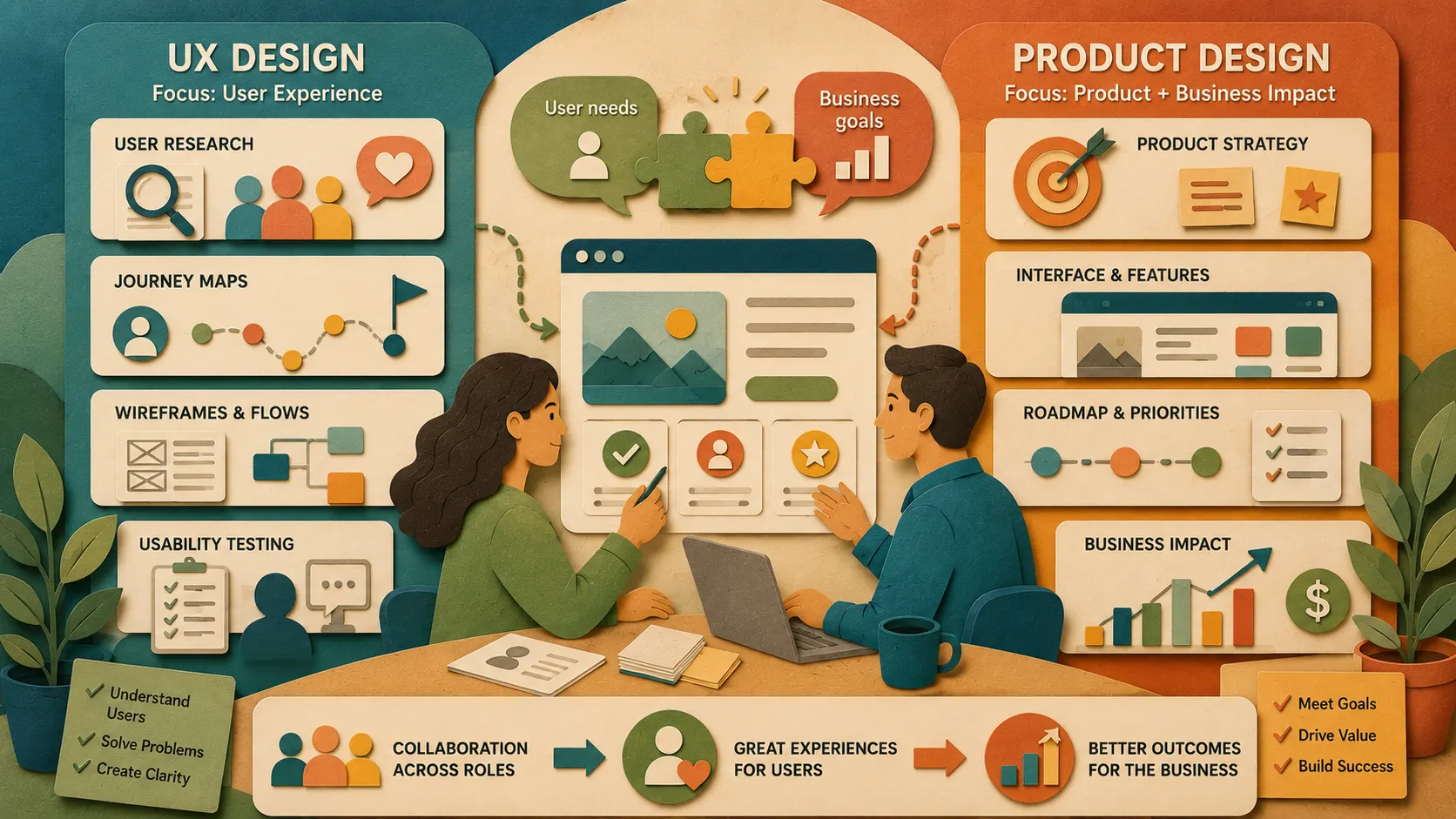 The difference between UX and product designers: Why it matters now