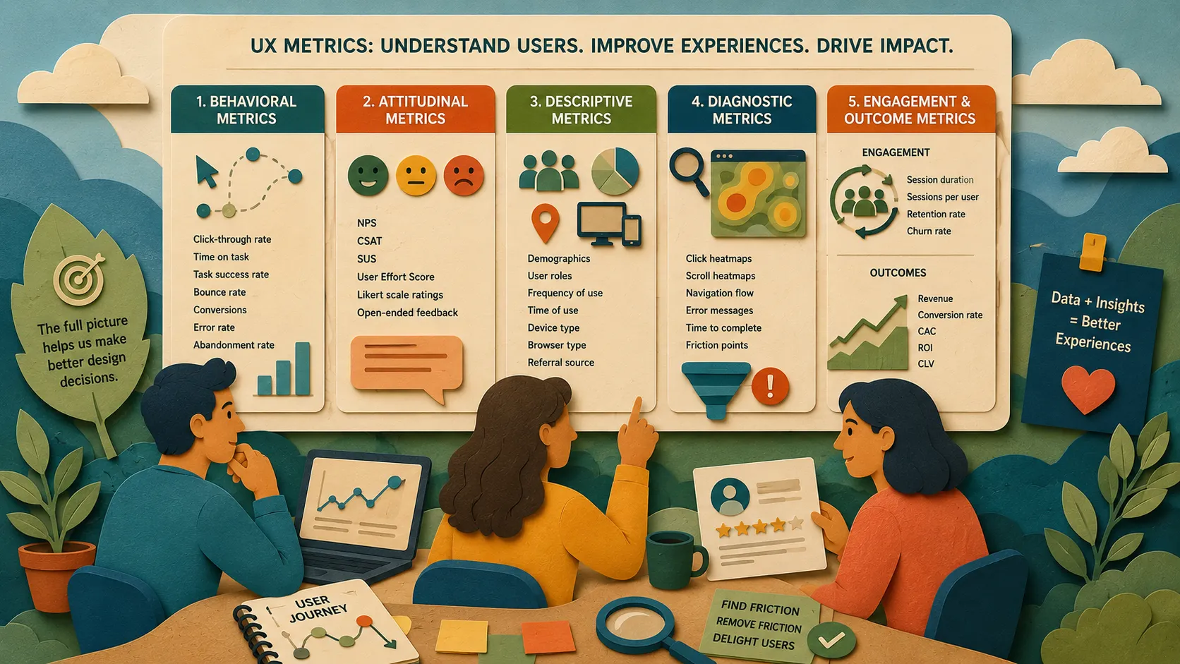 Mastering UX metrics: A comprehensive guide to understanding user behavior and design impact