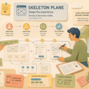 The skeleton plane: shape the experience