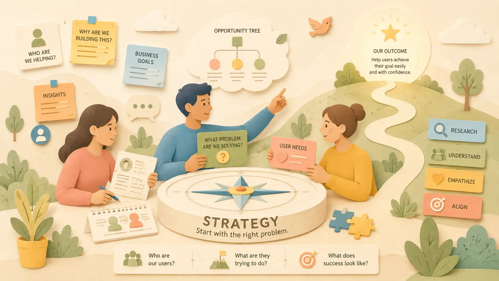 The strategy plane: start with the right problem The strategy plane: start with the right problem