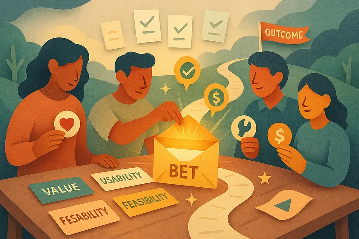 Taking a bet after testing the risks of a customer solution