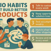 Trio habits that build better products