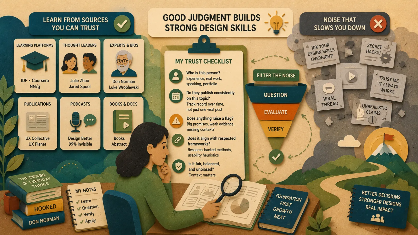 Build your design skills: How to spot trustworthy sources Build your design skills: How to spot trustworthy sources