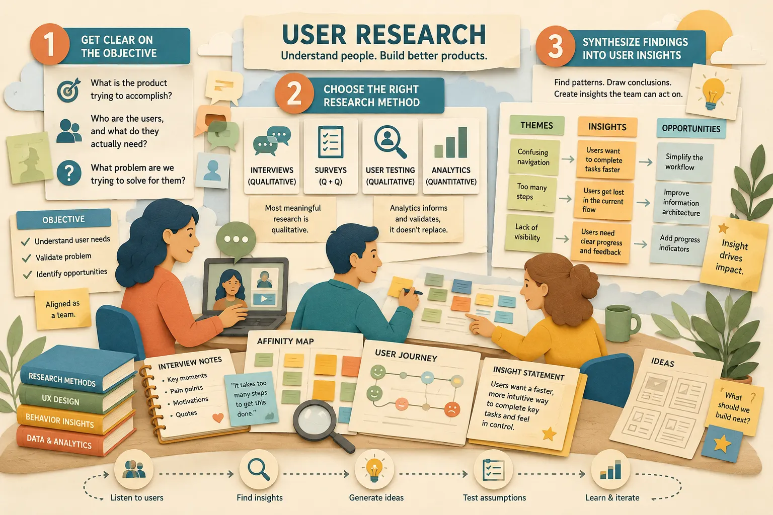 User research for product teams
